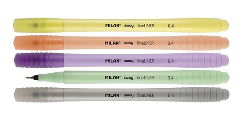 Micropunta / Rotulador Milan Sway Pastel X 5 Uds.