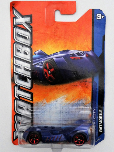 Matchbox Batimovil Batman Escala 1/64 Nuevo Mattel