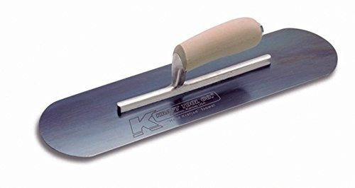 Kraft Tool Cf280b Blue Steel Pool Paleta Con Mango De Madera