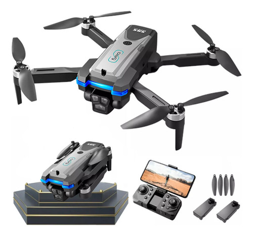 Drone S8s Pro Max Motor Brushless Camera Hd 4k 2 Baterias D