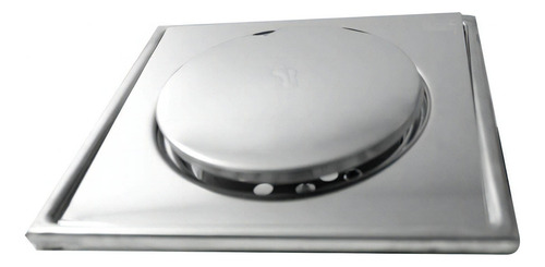Ralo Click Quadrado 15x15 6 Polegadas Com Porta Grelhas 8017