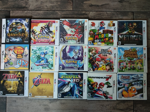 Colección Juegos 3ds Zelda Pokémon 