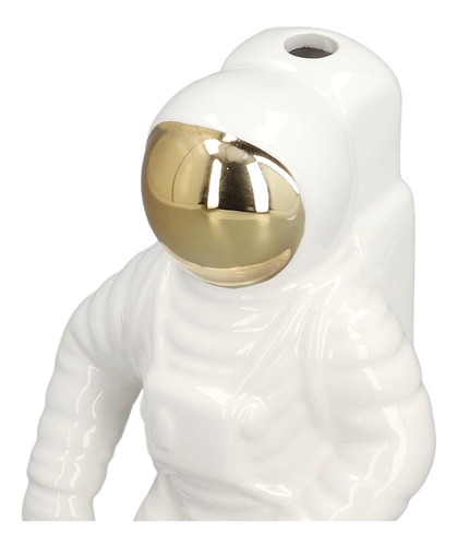 Estatua De Cerámica De Space Man, Moderna, Escultura En Jarr