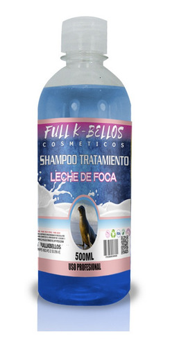 Shampoo Leche De Foca Full-kbellos 500ml - mL a $50