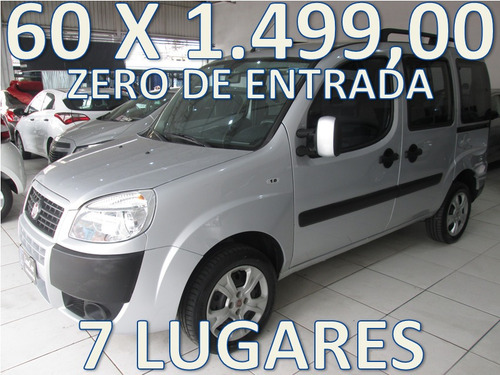 Fiat Doblo 1.8 Ano 2018 7 Lugares Unico Dono Zero De Entrada