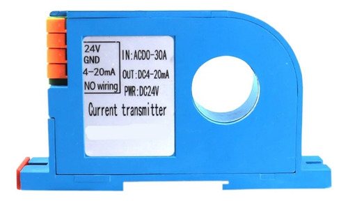 Transmisor Sensor Corriente Entrada Salida 0-10v 4-20ma In :
