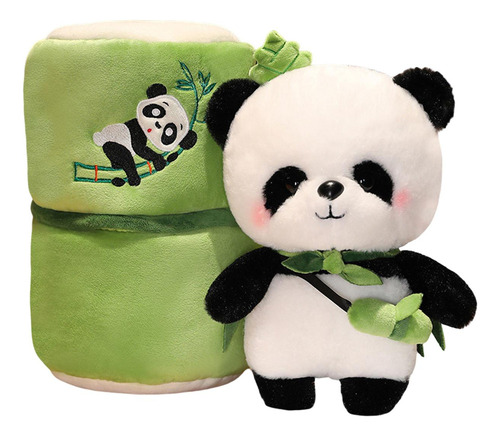 Panda De Peluche Animal De Peluche Decoración De Con Bambú .