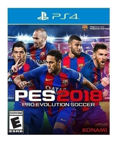 Imagen 1 de 3 de Pro Evolution Soccer 2018 Standard Edition Konami PS4  Físico