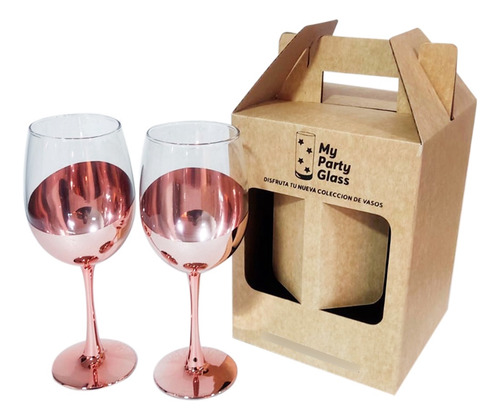 Set 4 Copas De Vino Ember 450 Ml Estuche Ecológico