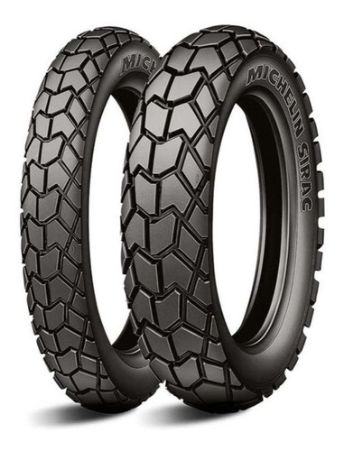 Par Pneu Xt660 Michelin Sirac 130/80-17 + 90/90-21 