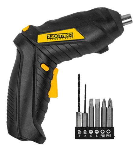 Mini Parafusadeira Recarregável 3.6v Com Kit Bits E Brocas