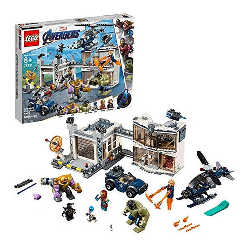 Lego Marvel Vengadores Compound Battle 76131