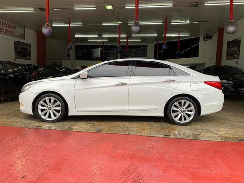 Hyundai Sonata 2.4 Gls 2013 Branco+teto+banco Caramelo