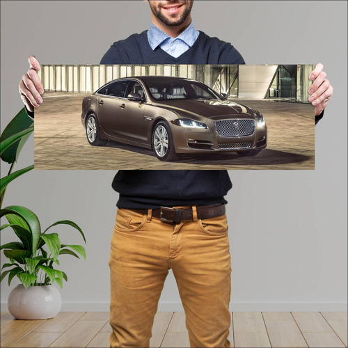 Cuadro 30x80cm Auto 2015 Jaguar Xj L Auto 404