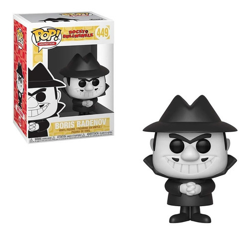 Boris Badenov (malosnov) Rocky & Bullwinkle Funko Pop Tv 