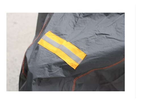 Imagen 5 de 10 de Funda Cubre Moto Tricapa Impermeable Reflectiva Talles M
