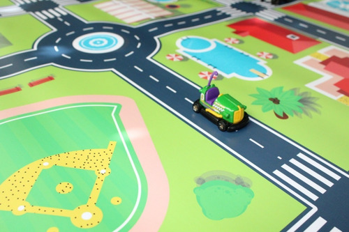 Pista Hotwheels Lona - Tamanho 147x100cm