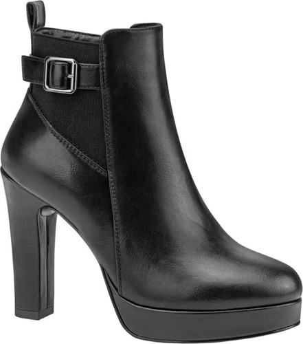 Bota Yaeli Dama Vestir Hebilla Tacón 11cms 1087830 Moda