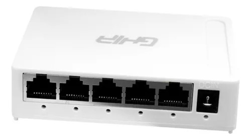 Switch Ghia Ethernet 5 Puertos Rj45 10/100/1000 Mbps Gigabit
