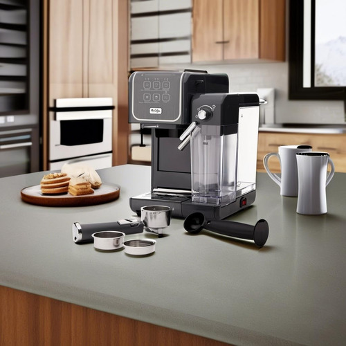 Cafetera De Café Con Un Solo Toque Para Espresso Y Capuchino