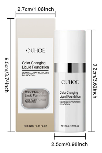 Base De Maquillaje Magic Color Changing Liquid Soft Matte