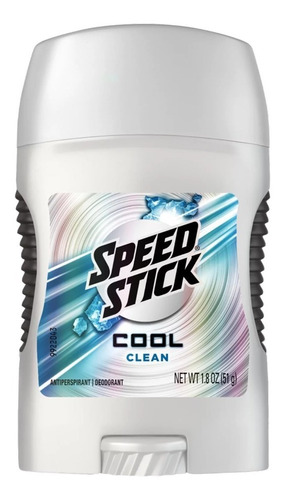 Imagen 1 de 7 de Desodorante Speed Stick Cool Clean Barra De Larga Duracion 