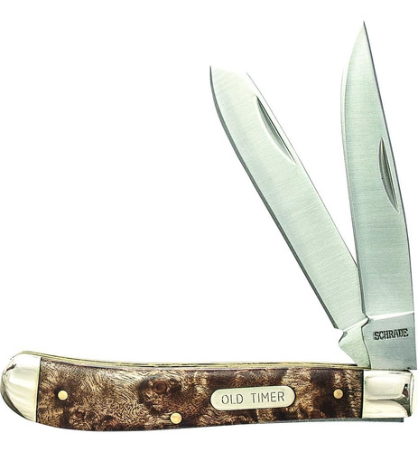 Schrade 94otw Knife -   (70.8, Wood, Stainless Steel)