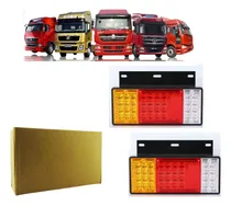Comprar Focos Traseros Led 33x14cm Universal X2 Camión Remolque 12v