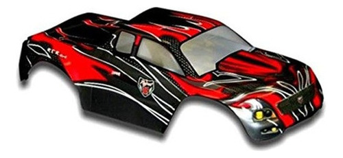 Cuerpo De Camion Redcat Racing Escala 110 Rojo  Negro