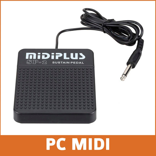 Imagen 5 de 8 de Pedal Sustain Midiplus Sp2 Multinorma Teclado