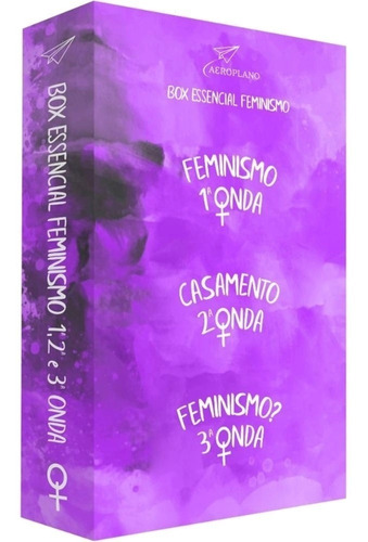 Box Essencial Do Feminismo 1,2, E 3 Onda