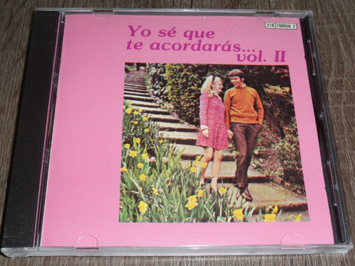 Yo Sé Que Te Acordarás... Vol 2, Varios, Emi 1992