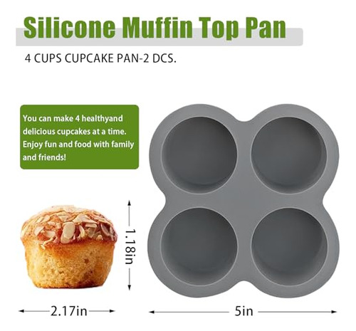 Molde Para Muffins De Silicona - Molde Para Mini Muffins De