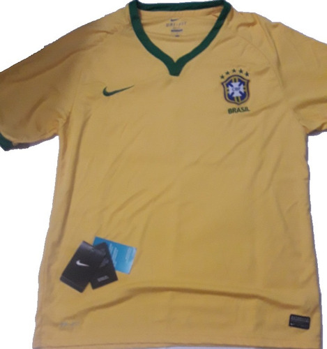 Camisa Fútbol Brasil Talla L Marca Nike