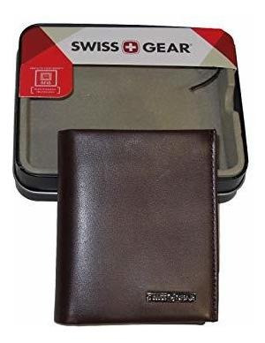Cartera Swiss Gear Para Hombre, Plegable, Protección Rfid - 