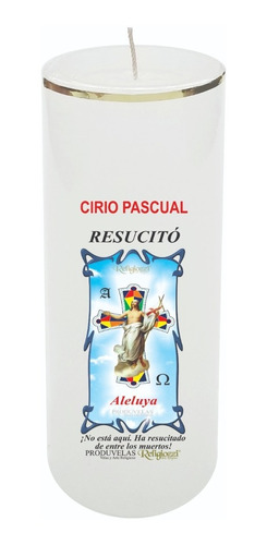Velon Cirio Pascual #6 X12und 14cm  Religozzi