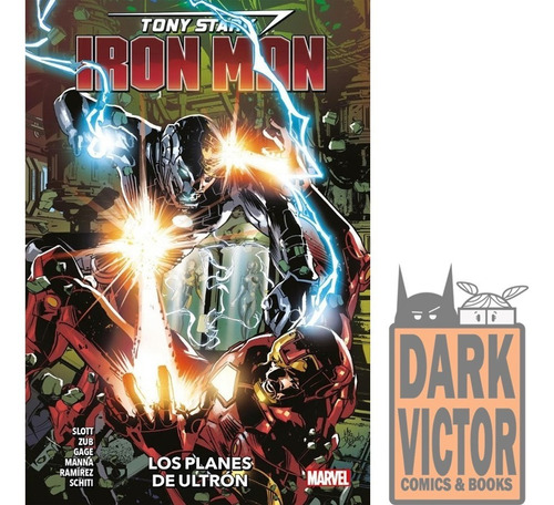 Iron Man Tony Stark Los Planes De Ultron Panini Stock