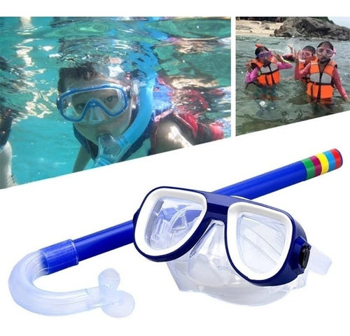 Kit Buceo Niños Snorkel Piscina Playa Verano Juego