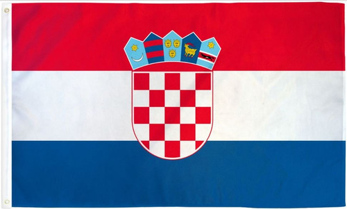 Bandera De Croacia 90 Cm X 60 Cm 
