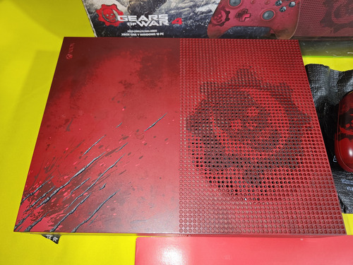 Consola Xbox One S Edicion Limitada Gears Of War Con Caja (Usado)