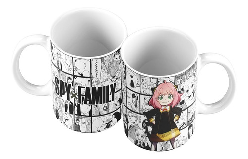 Imagen 2 de 2 de Taza Mug 11oz Anime Manga Spy X Family Anya Forger