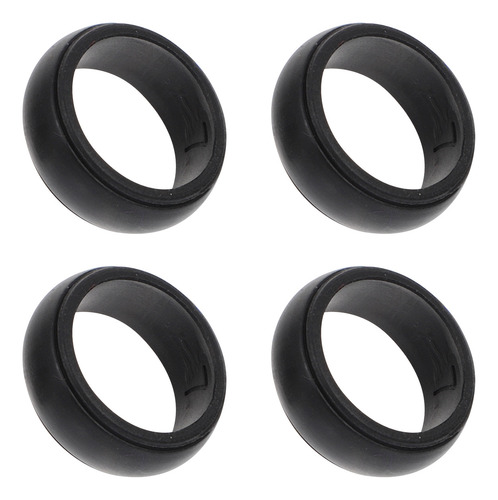Anillo Deportivo De Goma Para Bodas, Anillo Protector, 4 Uni