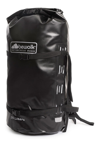 Imagen 1 de 7 de Bolso Moto Circular Estanco 35 Lts Bewolk Bb1235b