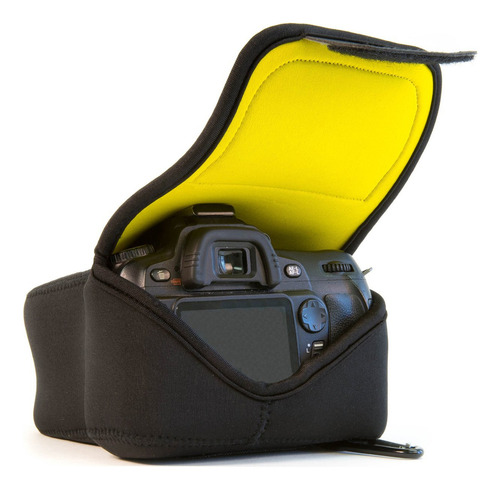 Funda Protectora De Neopreno Megagear Ultraligera Para Cámaras Réflex Digitales Nikon D5600, D3200, D3300, D3100, Nikon D5300, D5500, D5200, D5100, D3400 Con Objetivo De 18-55 Mm
