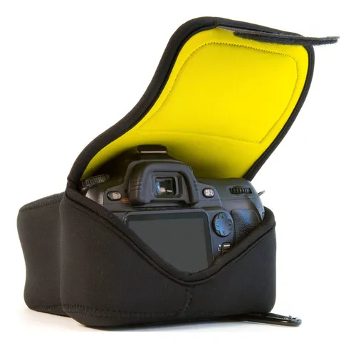 Funda Protectora De Neopreno Megagear Ultraligera Para Cámaras Réflex Digitales Nikon D5600, D3200, D3300, D3100, Nikon D5300, D5500, D5200, D5100, D3400 Con Objetivo De 18-55 Mm