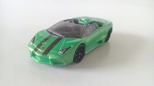 Hot Wheels Lamborghini Reventón Roadster Deportivo Verde