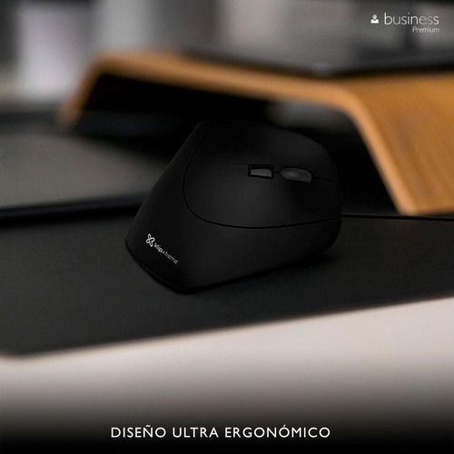 Mouse Klipxtreme Kmo-506/diseño Vertical/ergonómico/6botones