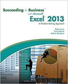 Succeeding In Business With Microsoft Excel 2013 A Problemso