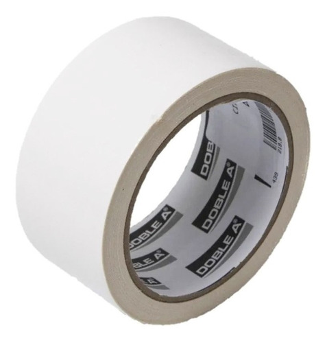 Cinta Adhesiva Silver Tape Duct Tape Doble A 48mm X 9 Metros Color Blanco