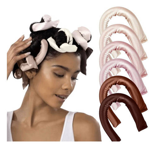 Modelador De Cachos Noturno Rod Kit Enrolar Cabelo Sem Calor